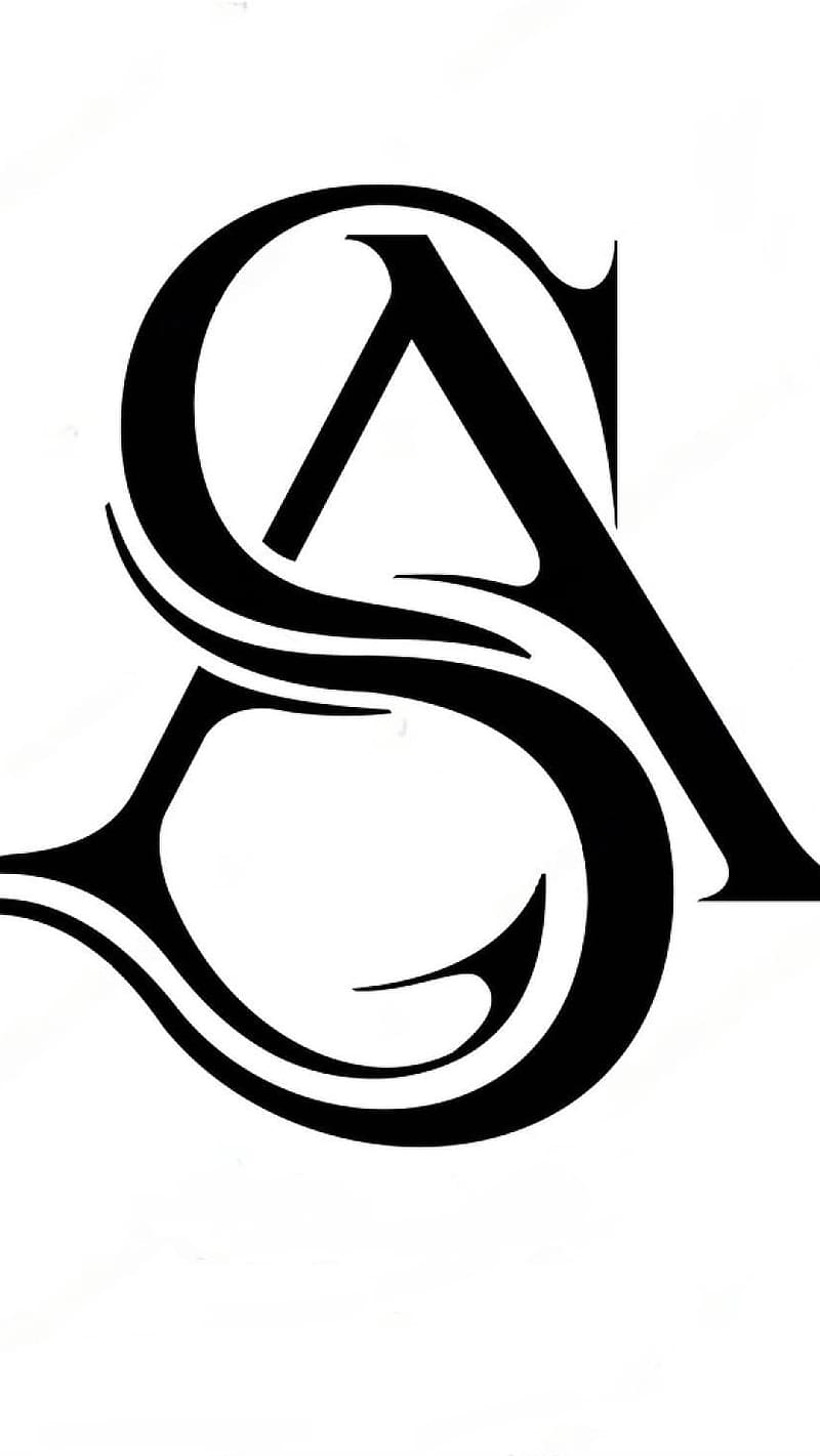 As Name, a s style, letter a s, HD phone wallpaper