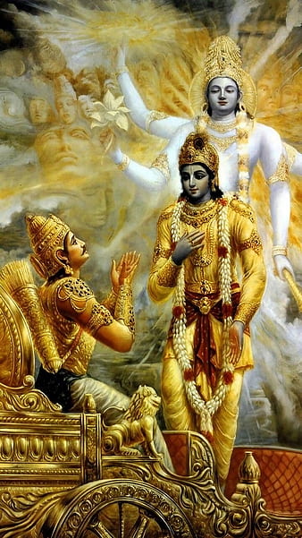 SCD Balaji - Krishna Arjuna Wallpaper