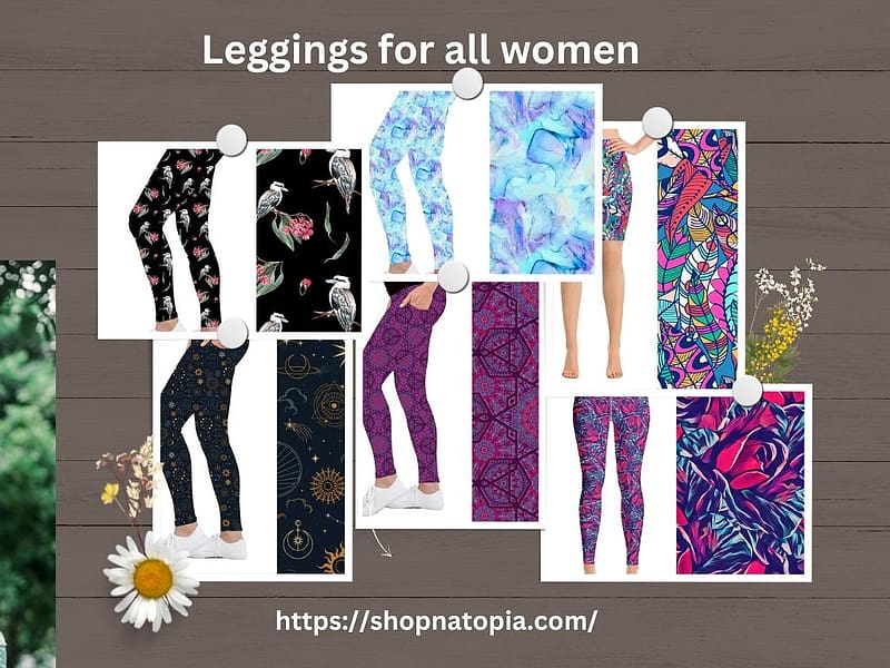 One Size, Plus Size & Extra Curvy fashion leggings for all women