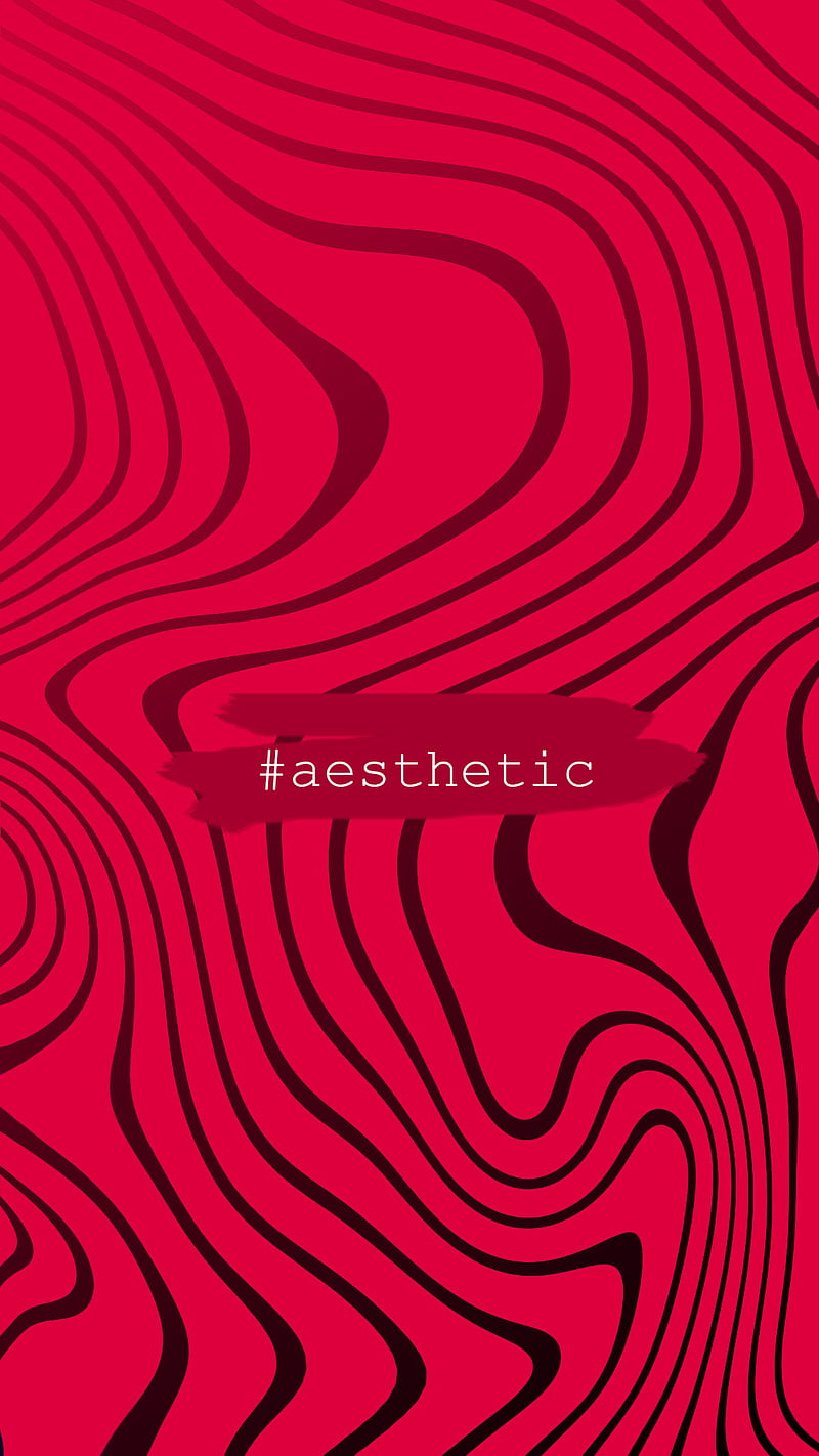 Aesthetic, pattern, torch red, HD phone wallpaper