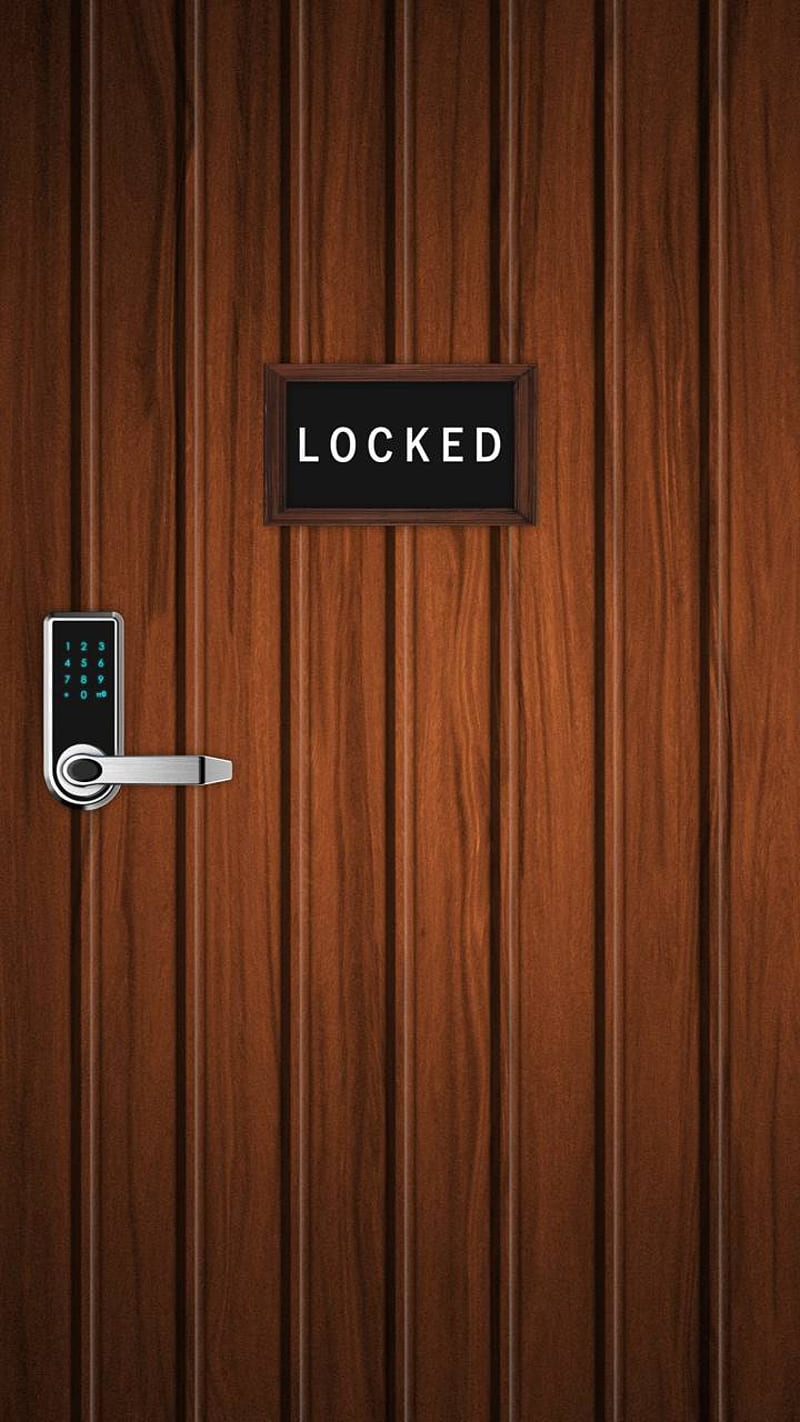 Locked, screen, door, HD phone wallpaper | Peakpx