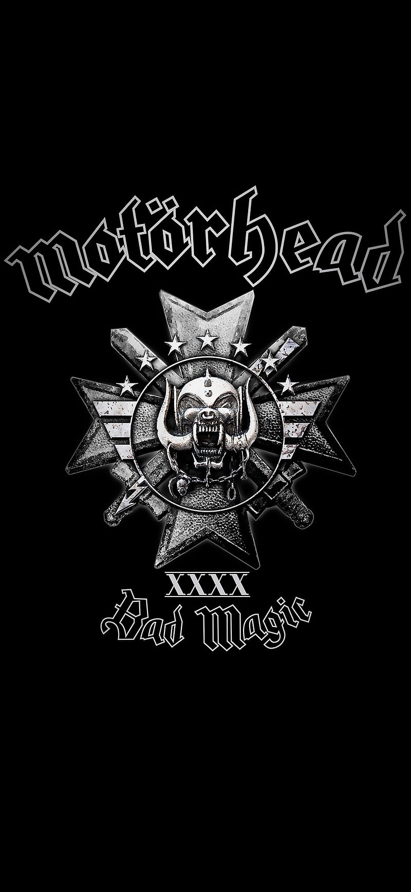 motorhead, bad magic, lemmy, motorhead logo, rock and roll, HD phone wallpaper