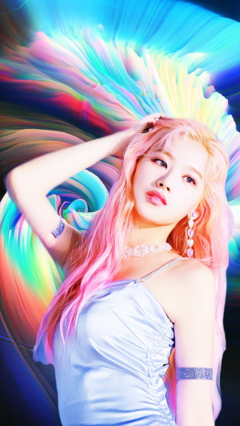 Sana Twice, beautiful, colores, k-pop, so cute, HD phone wallpaper | Peakpx