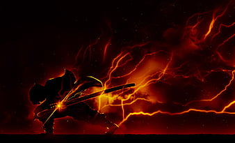 Zenitsu Agatsuma Demon Slayer, HD wallpaper