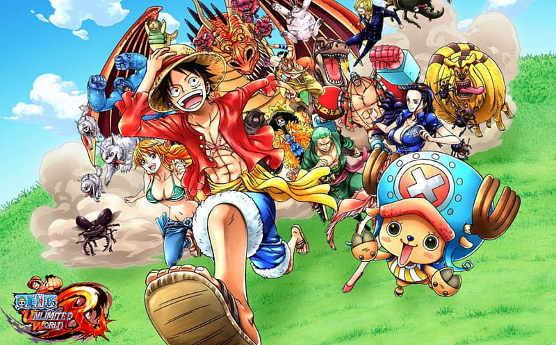 One Piece Unlimited World Red, Red, 3DS, Anime, One Piece, HD wallpaper
