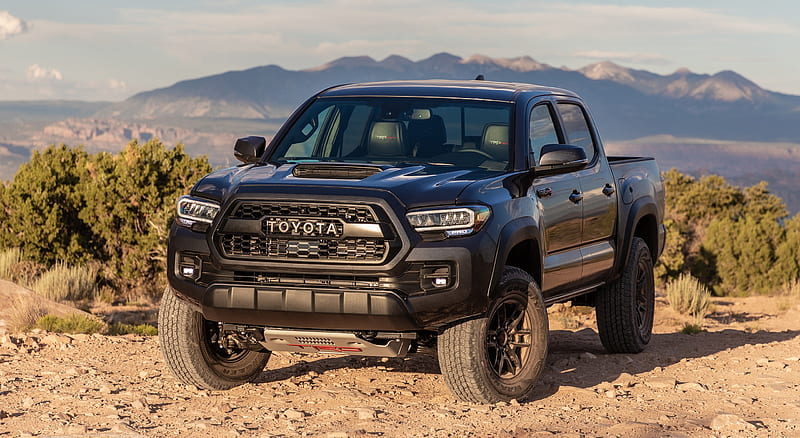 2020 Toyota Tacoma TRD Pro (Color: Magnetic Gray) - Front , car, HD wallpaper