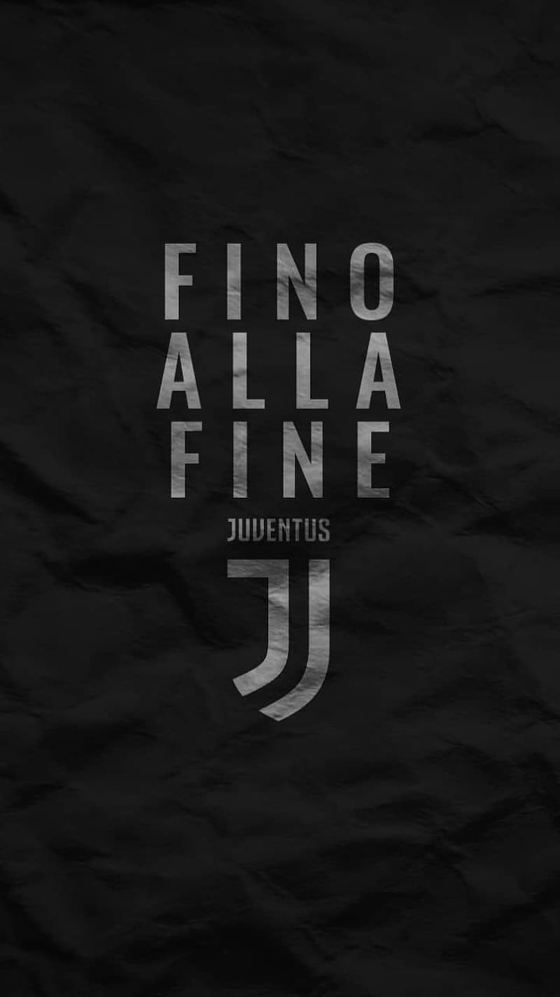 Juventus logo, bianconeri, fino alla fine, football, juve, juventus fc, HD phone wallpaper