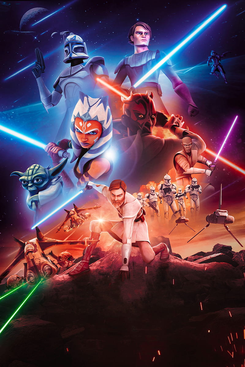 Star Wars The Clone Wars, HD phone wallpaper | Peakpx