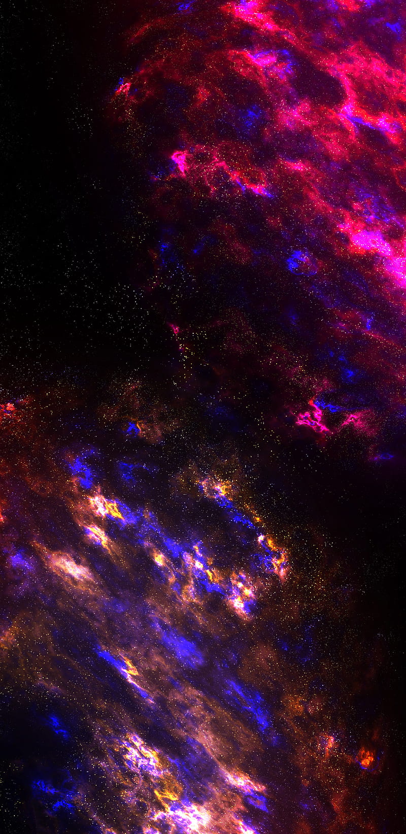Với màu đỏ đa sắc của thiên hà, hình ảnh này sẽ khiến bạn phải trầm trồ ngưỡng mộ những bộ phim viễn tưởng đầy tuyệt vời và kì diệu.