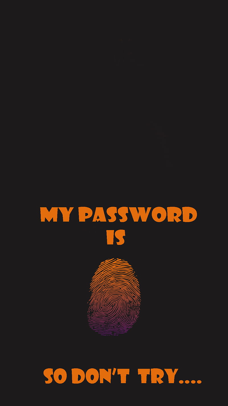 Password, fingerprint, finger, print, HD phone wallpaper