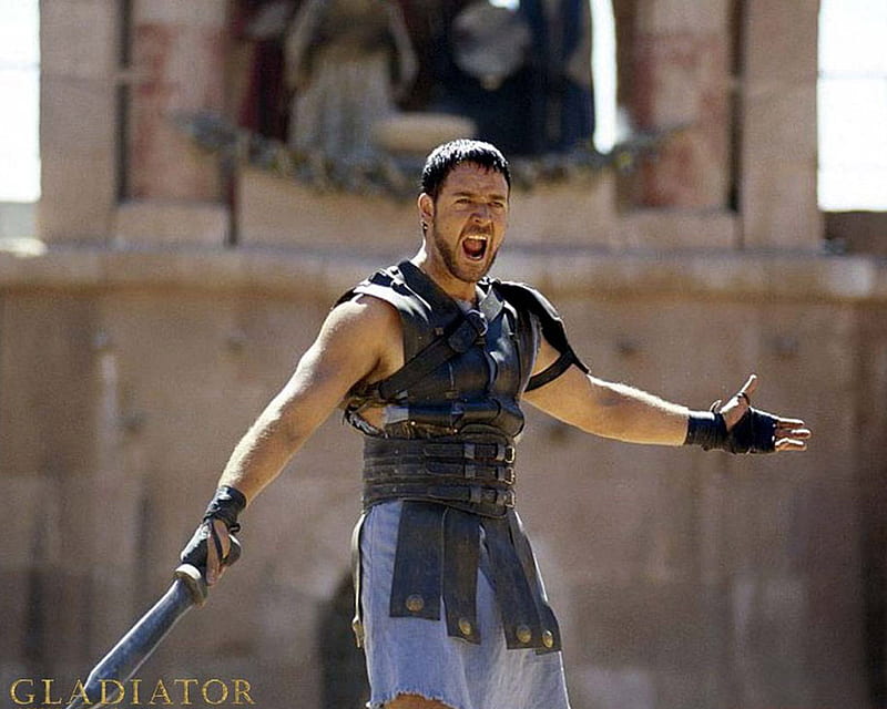 Gladiator, fight, maximus, rome, HD wallpaper
