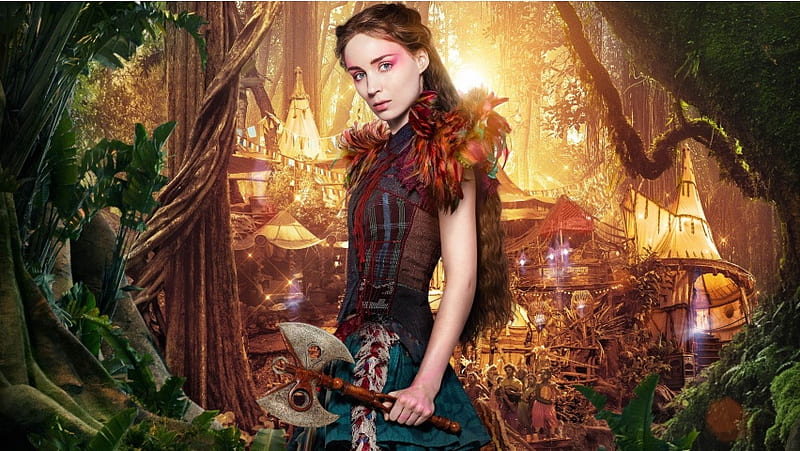 Rooney Mara As Tiger Lily Pan 2015, HD wallpaper