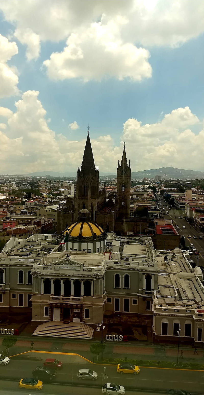 Jalisco Guadalajara , town, guadalajara, templo, HD phone wallpaper