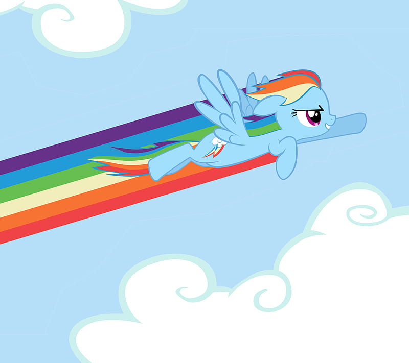 Sonic Rainboom Dash, mlp, my little pony, rainbow dash, sonic rainboom, HD wallpaper