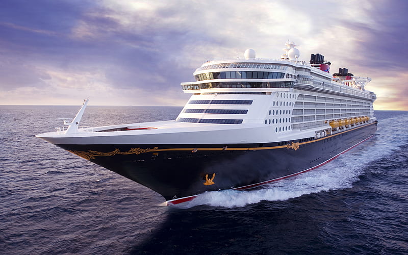 Disney Dream, sea, cruise ship, Disney Cruise Line, HD wallpaper