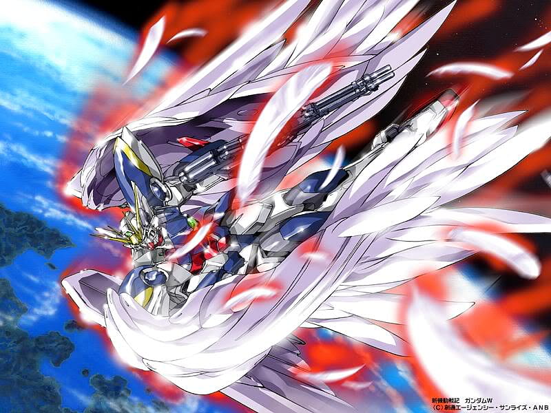 Fallen Angel Mecha Twin Buster Rifle Angel Gundam Wing Hd Wallpaper Peakpx