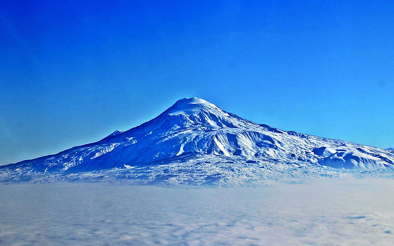 Mount Ararat, Mountain, Snow, Nature, Turkey, HD wallpaper