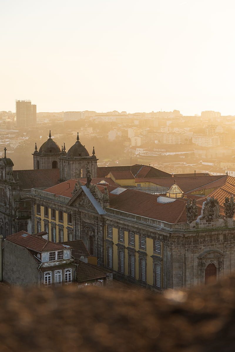 architecture, buildings, city, portugal, HD phone wallpaper