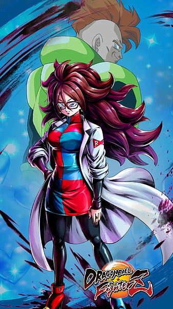 Dragon Ball FighterZ Android 21 Wallpapers  Cat with Monocle