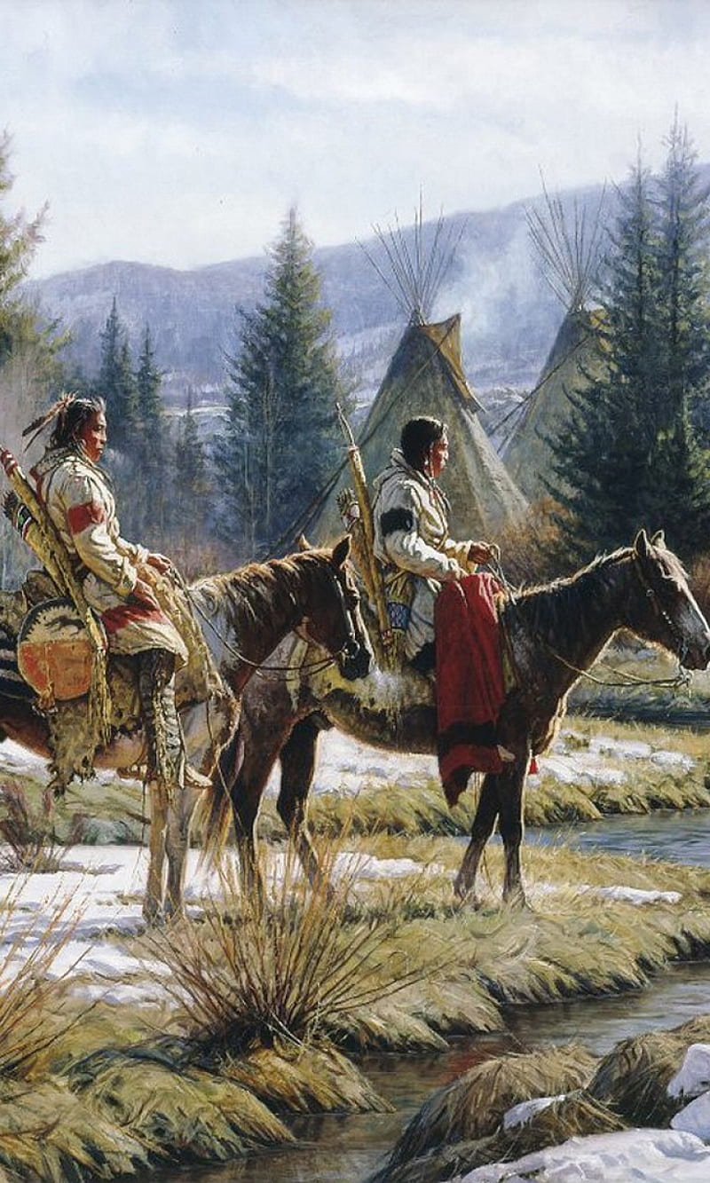 Native Americans american hunters HD phone wallpaper  Peakpx