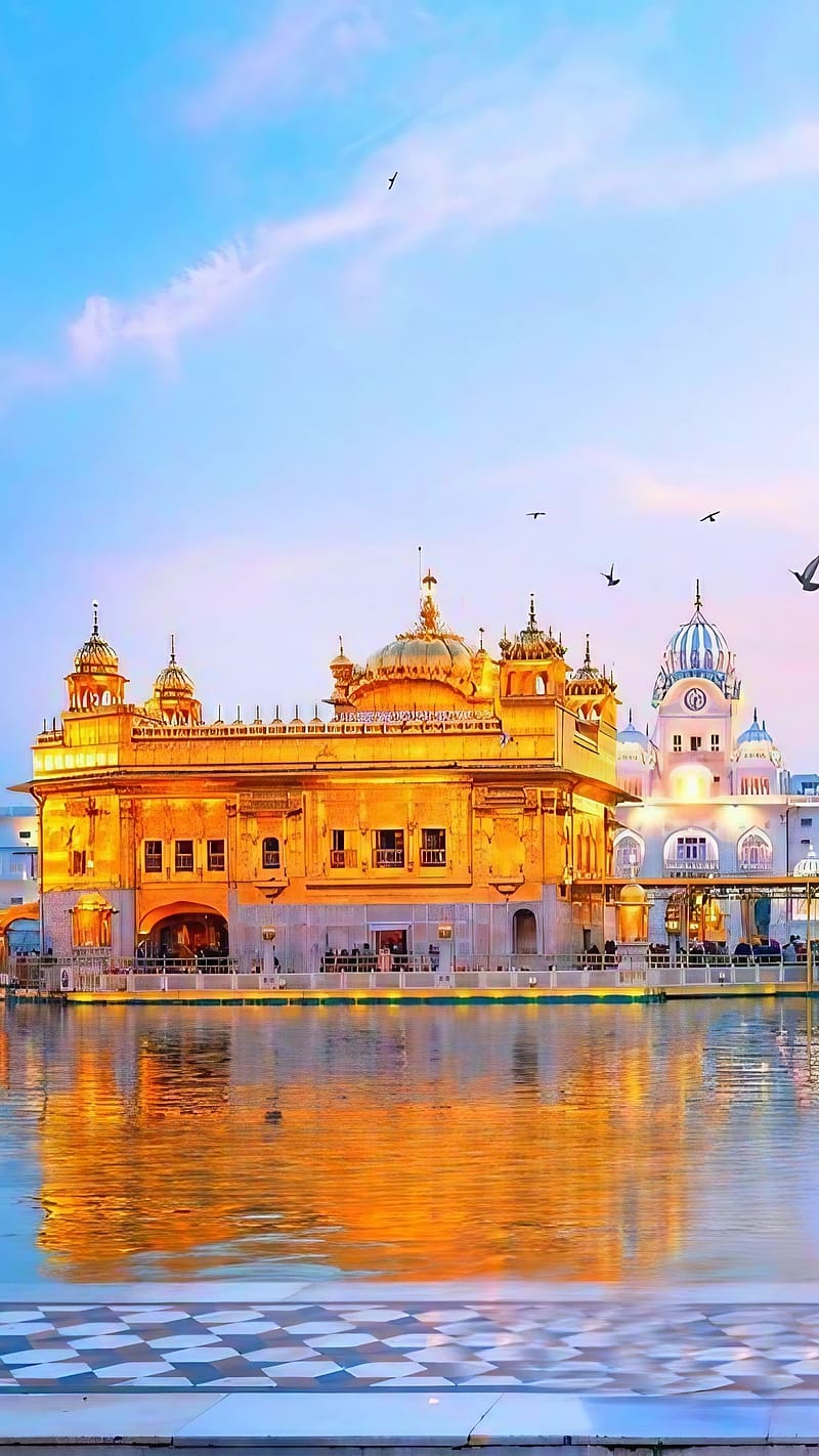 Free download Exclusive HD Sikh Gurus Wallpapers Gurudwara Images Golden  [1024x768] for your Desktop, Mobile & Tablet | Explore 29+ Golden Temple  Wallpapers | Old Golden Temple Wallpaper, Temple Jax Wallpaper, Golden