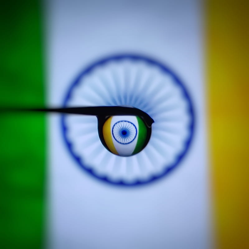 Indian flag, android, background, blur, flowers, neon, HD phone wallpaper |  Peakpx