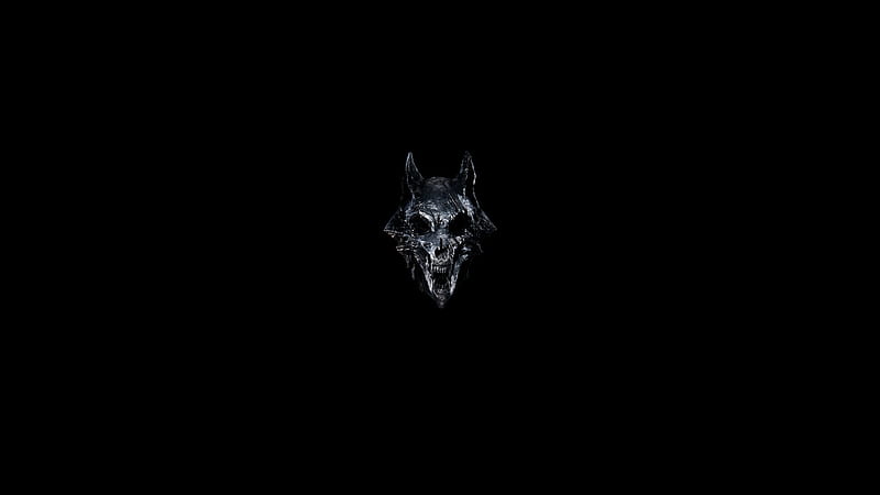 The Witcher Nightmare of the Wolf Logo, HD wallpaper