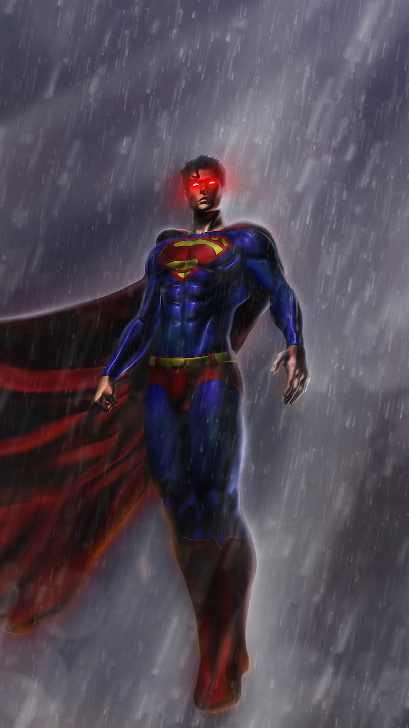 SUPERMAN Art, Man of Steel, DC Artwork