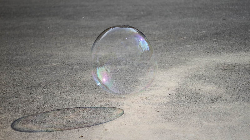 bubble with shadow-2012 Macro graphy Featured, HD wallpaper