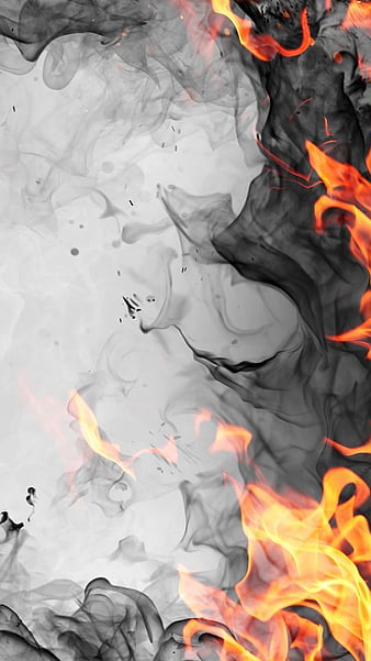 Smoke, fire, flame, smoking, HD phone wallpaper | Peakpx