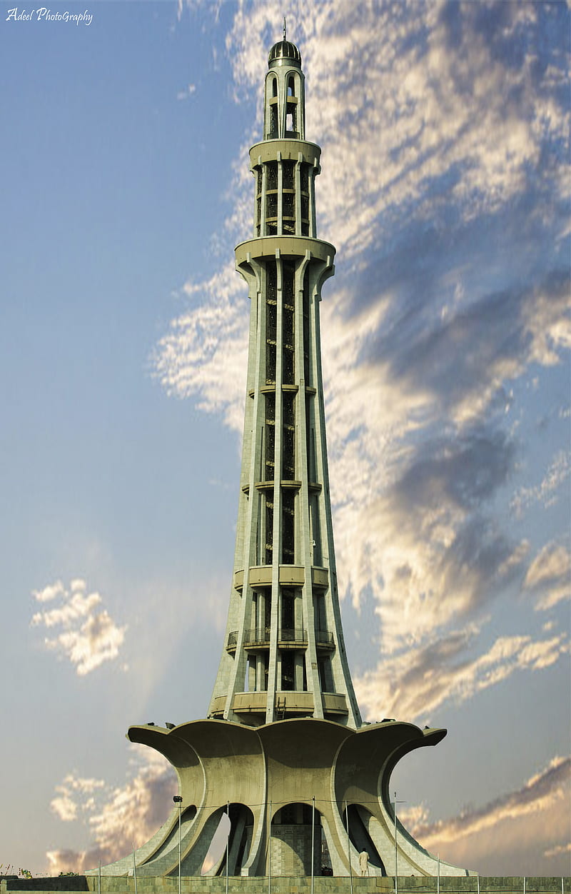 Minar e Pakistan, architect, architecture, history, lahore, pakistan, tower, HD phone wallpaper
