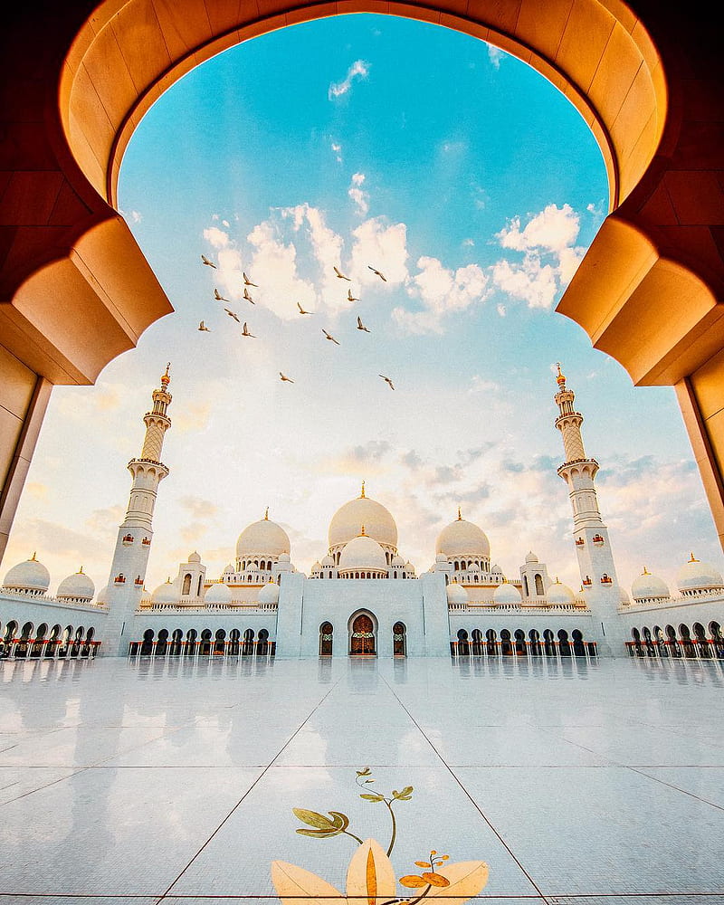 Religious peace, mosque, HD phone wallpaper