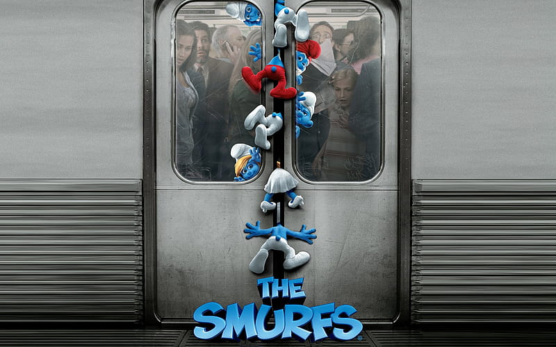 The Smurfs 3D Movie 04, HD wallpaper