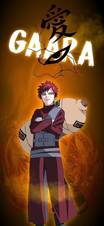 Graphic wallpaper of Gaara HD wallpaper