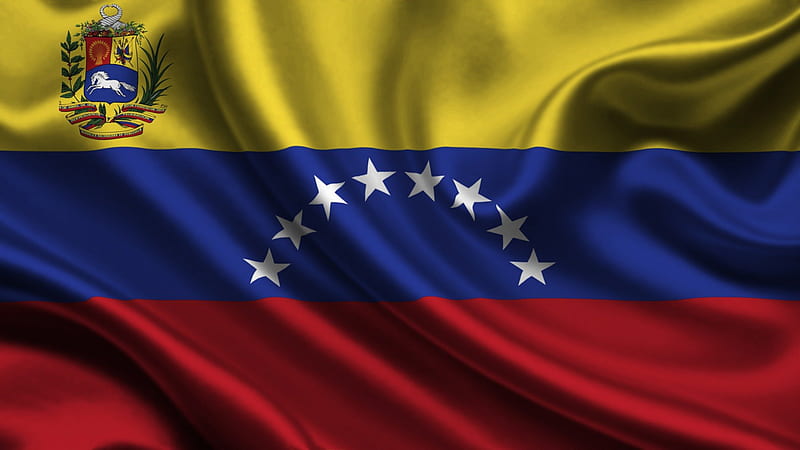 Venezuela, symbol, texture, country, flag, HD wallpaper