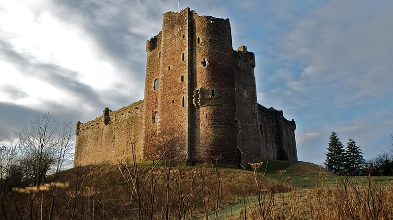 Doune Castle - Scotland, Scottish Castles, Scottish Highlands, Scotland, Doune Castle, Monty Python And The Holy Grail, HD wallpaper