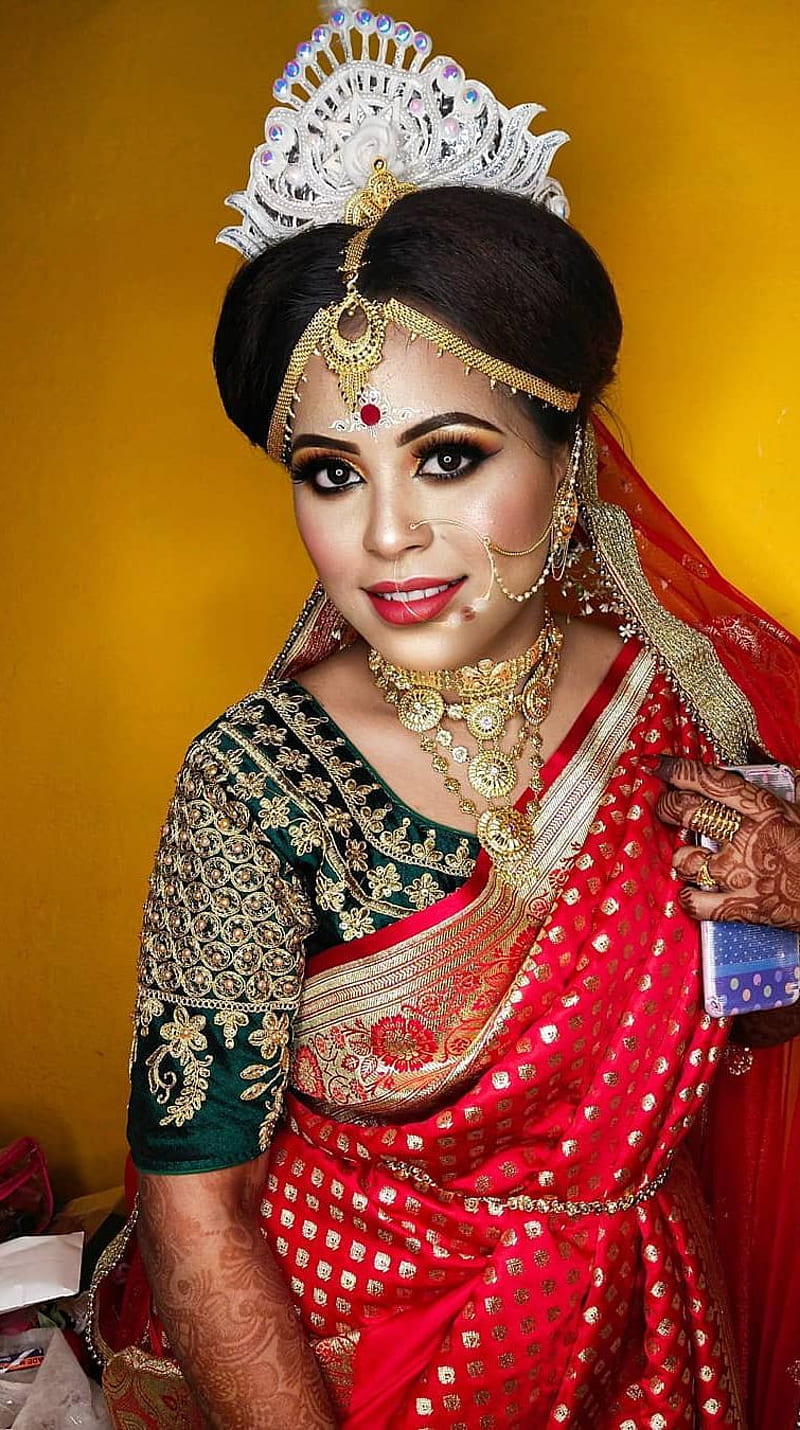 Bengali Bride - Priya, bong rocks, bridal, bengali bride, indian, girl, HD  phone wallpaper | Peakpx