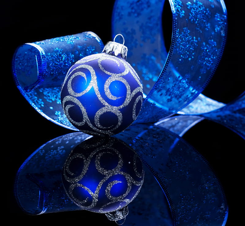 Blue Ball, pretty, bonito, magic, xmas, graphy, ball, magic christmas