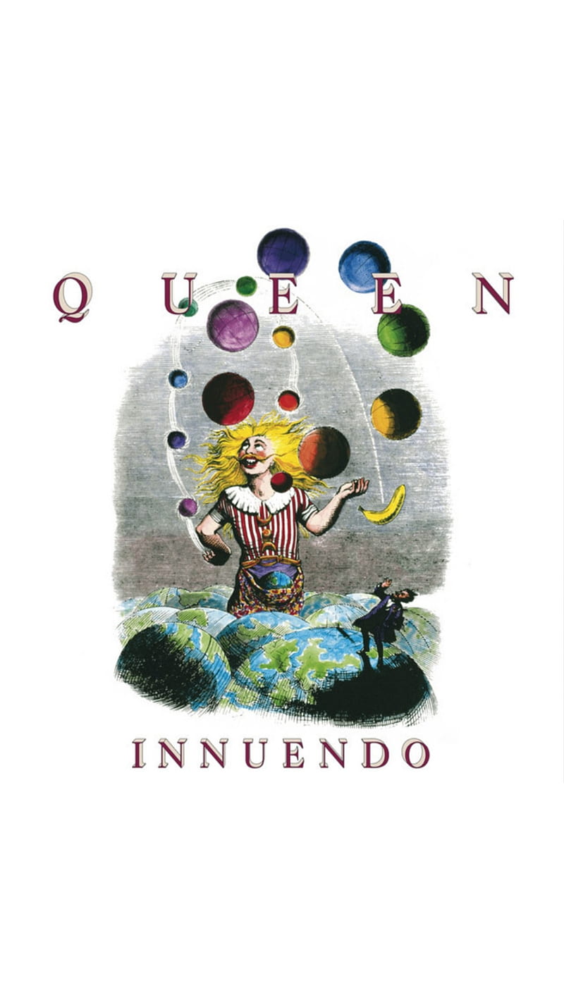Innuendo Album Cover, innuendo album, innuendo queen, queen, queen band, queen music, HD phone wallpaper