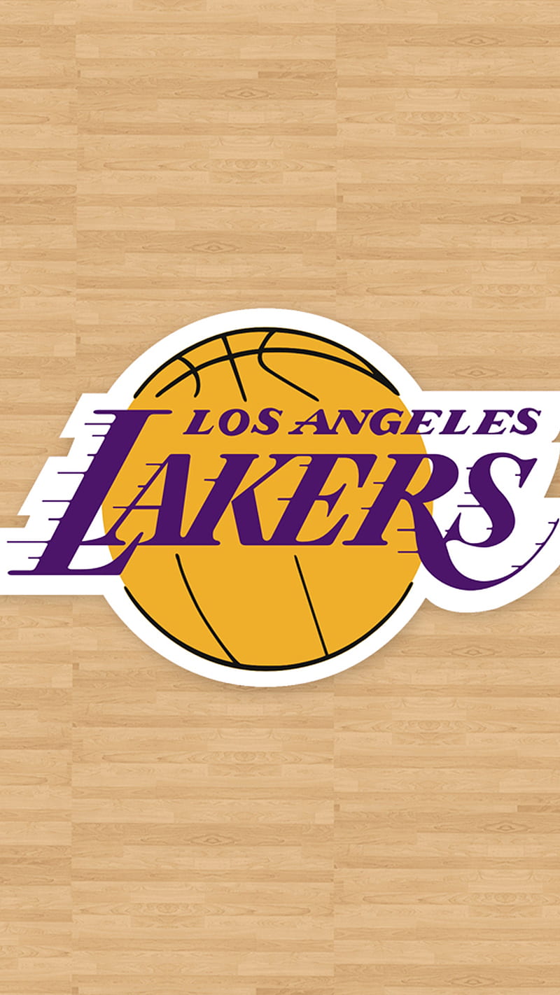 Lakers, hardwood, la, nba, HD phone wallpaper