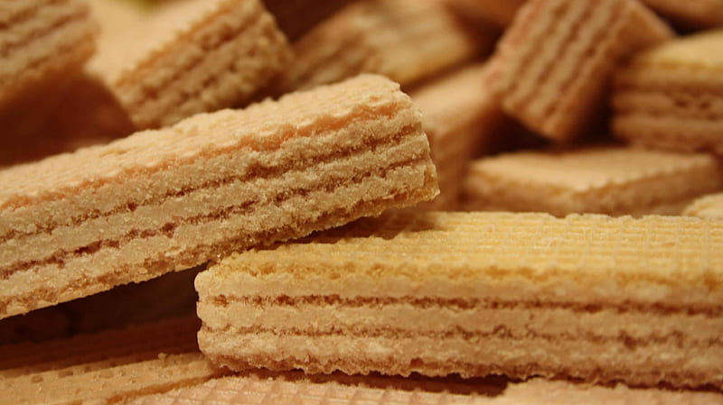 Wafers Delicious, Sweet, HD wallpaper