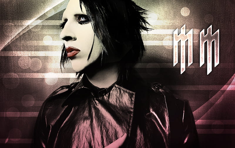 Marilyn Manson, mm, singer, rocker, HD wallpaper