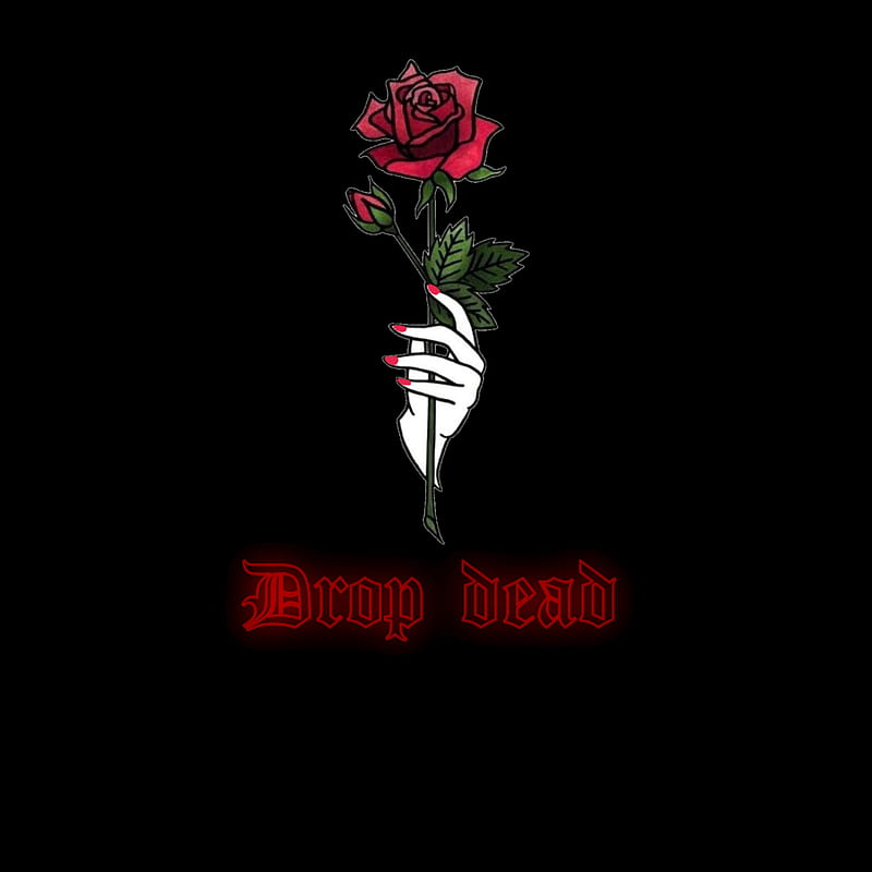 Drop dead rose sadness HD phone wallpaper  Peakpx