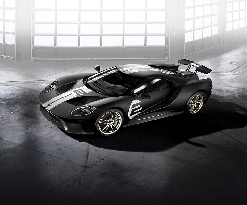 Ford GT 66 Heritage Edition Car, ford-gt, ford, carros, HD wallpaper