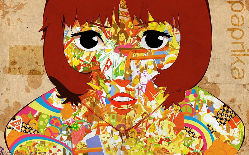 Paprika, abstract, anime, other, HD wallpaper
