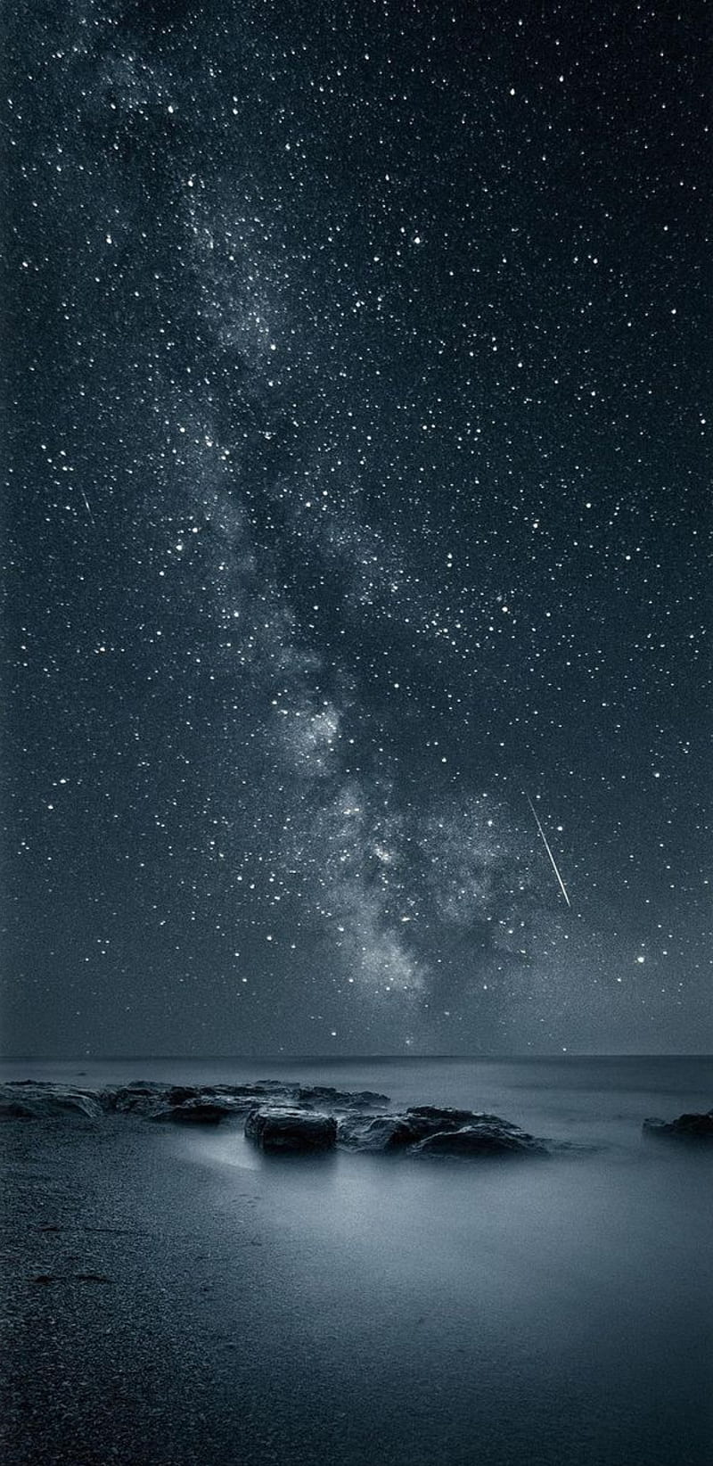 Landscape, infinity, moon, night, ocean, sky, space, HD phone wallpaper |  Peakpx