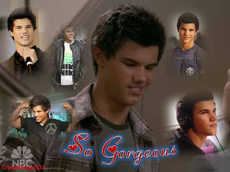 Taylor Lautner, werewolf, twilight, gorgeous, jacob black, HD wallpaper