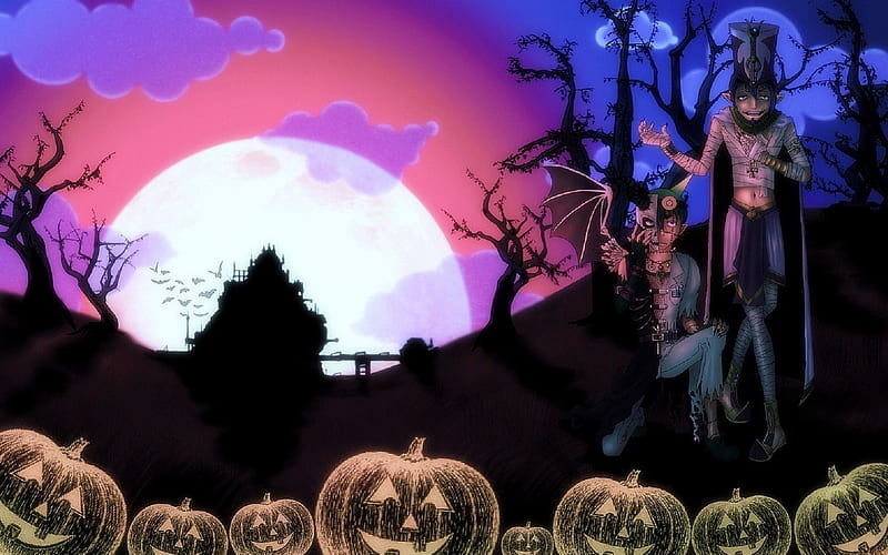 Absolutamente Halloween, temporada de otoño, otoño, encantador, fiesta,  Víspera de Todos los Santos, Fondo de pantalla HD | Peakpx
