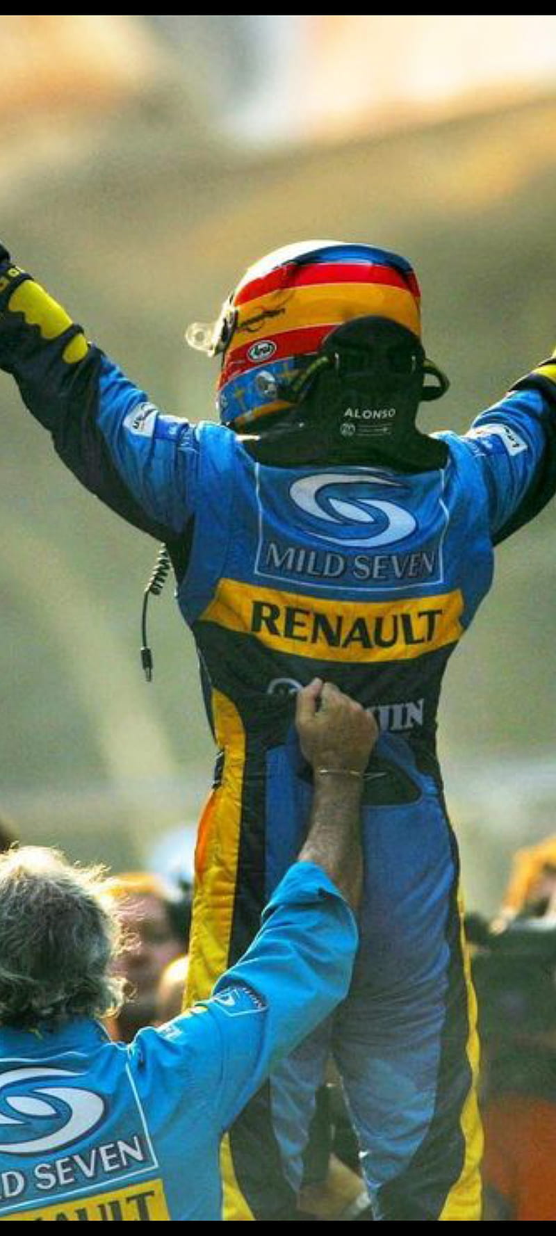 Fernando Alonso | 14, Renault, racing, formula 1, Fernando Alonso, f1, FA14, HD phone wallpaper
