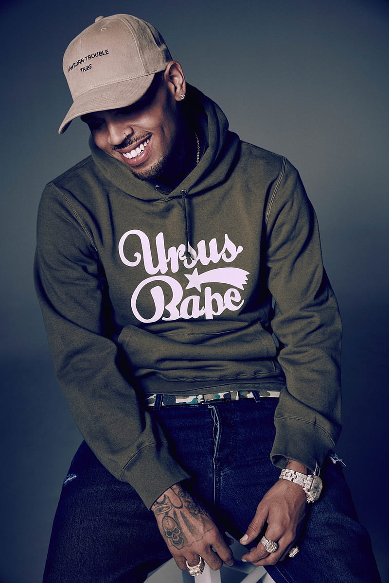 Chris Brown, america, rapper, HD phone wallpaper